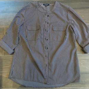 Pinstripe blouse